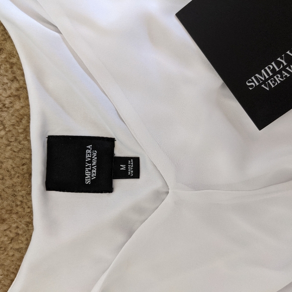 NWT Vera Wang Ombre Chiffon Summer Maxi Dress - Picture 9 of 10